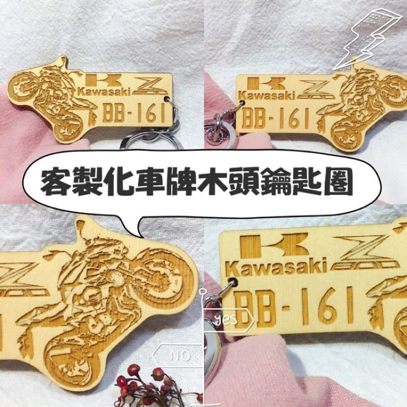 客製化車牌鑰匙圈